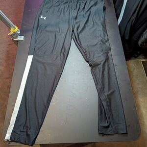 Under Armour Black Pants with White Accent